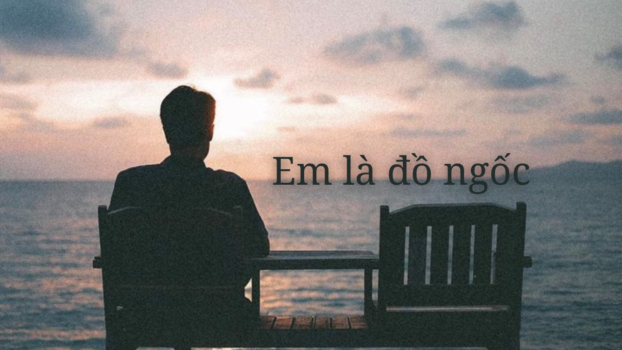 Em là đồ ngốc
